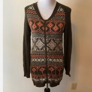 Anthropologie, MOTH Brand, two-way zipper